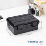 JJC Sturdy Secure 35mm Film Case Canister Holder with 15 Rolls Film Canister,IP67 Waterproof 35mm Film Container for 15 Rolls135 Film