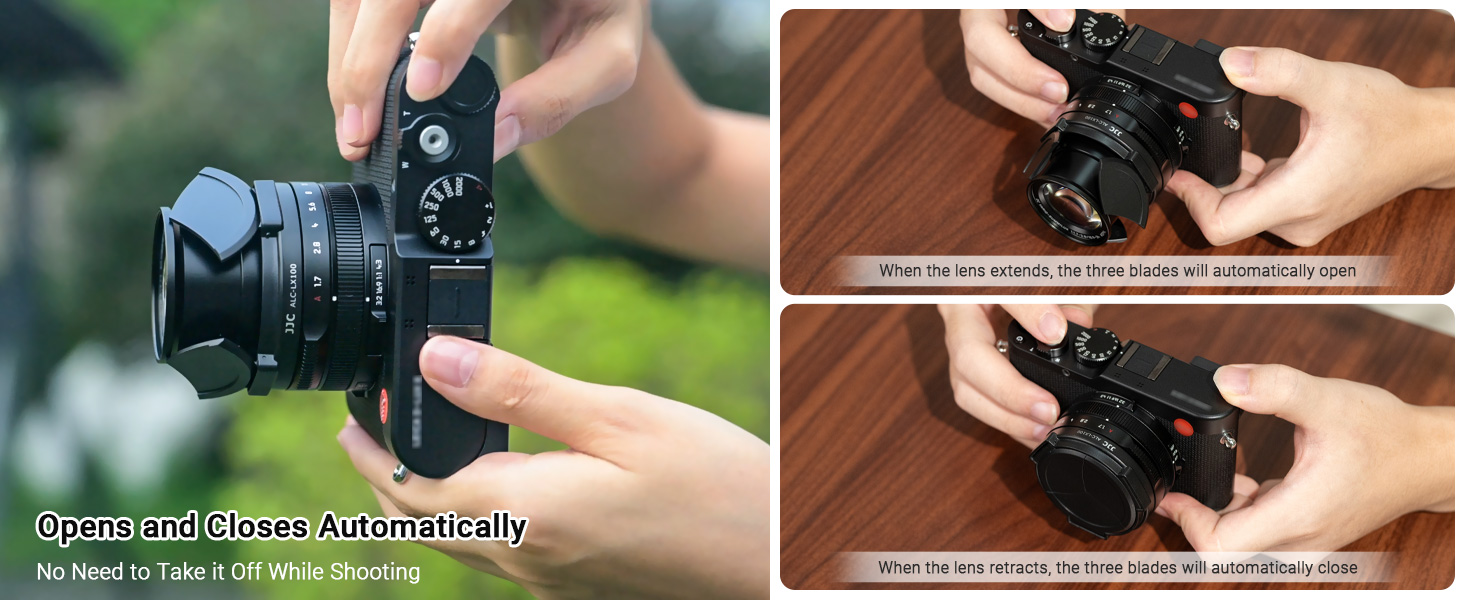 DMC-LX100II Auto Open Lens Cap