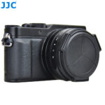 JJC Auto Open Lens Cap7 JJC Auto Open Lens Cap for Panasonic Lumix DMC-LX100, No Vignetting Anti-dust Lightweight Camera Lens Cover