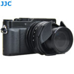 JJC Auto Open Lens Cap8 JJC Auto Open Lens Cap for Panasonic Lumix DMC-LX100, No Vignetting Anti-dust Lightweight Camera Lens Cover