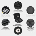 Portable Camera Battery Memory Card Storage Case 3