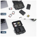 Portable Camera Battery Memory Card Storage Case 6