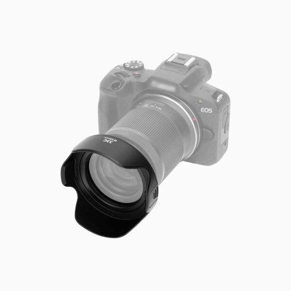 JJC 55mm Screw-In Lens Hood aluminum for Canon Sony Nikon Fujifilm