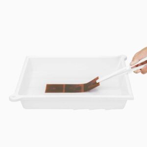 JJC 13x15 Darkroom Print Film Developing Photo Tray Set with Print Developing Tongs for Photography Enthusiasts