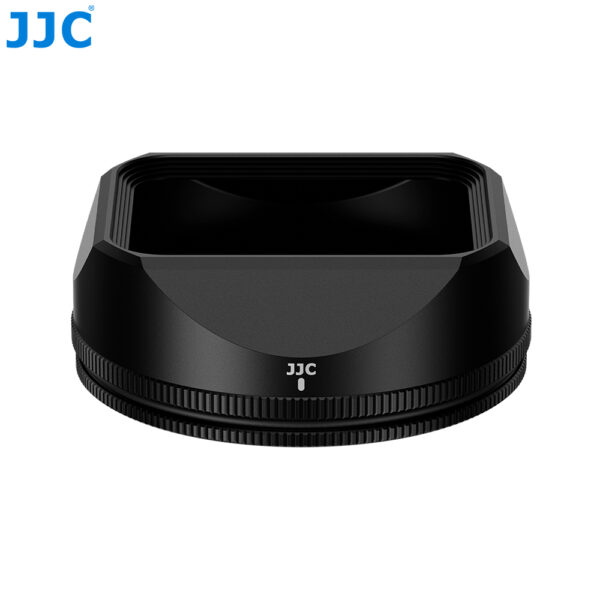 JJC Black Lens hood with cap for Fujifilm XF 23mm 27mm F2.8 R WR