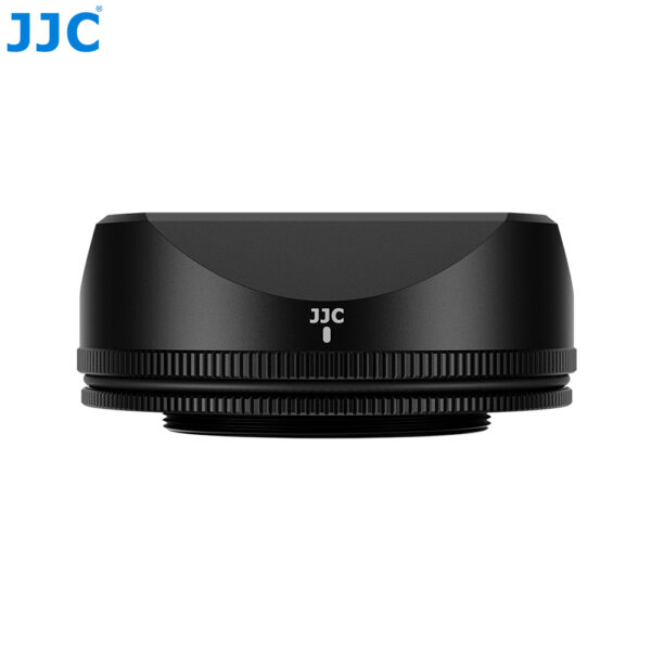 JJC Black Lens hood with cap for Fujifilm XF 23mm 27mm F2.8 R WR