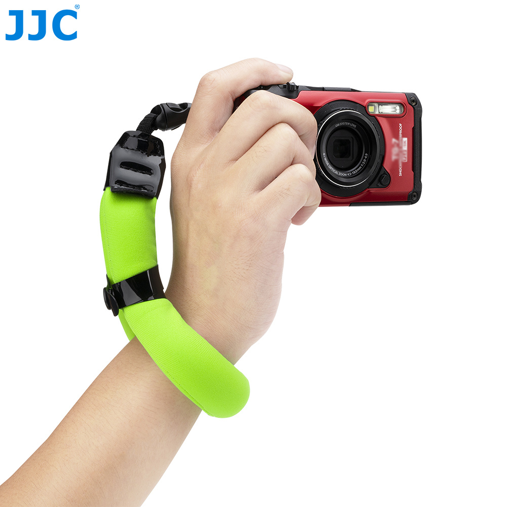 JJC Green Floating Wrist Strap for waterproof digital cameras GoPro 13 12 11 DJI Osmo 360 Nano Action Insta360 Ace Pro Series Olympus TG-7 - Image 14