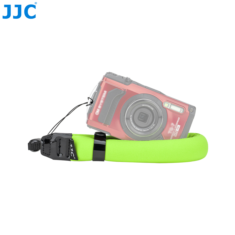 JJC Green Floating Wrist Strap for waterproof digital cameras GoPro 13 12 11 DJI Osmo 360 Nano Action Insta360 Ace Pro Series Olympus TG-7 - Image 9