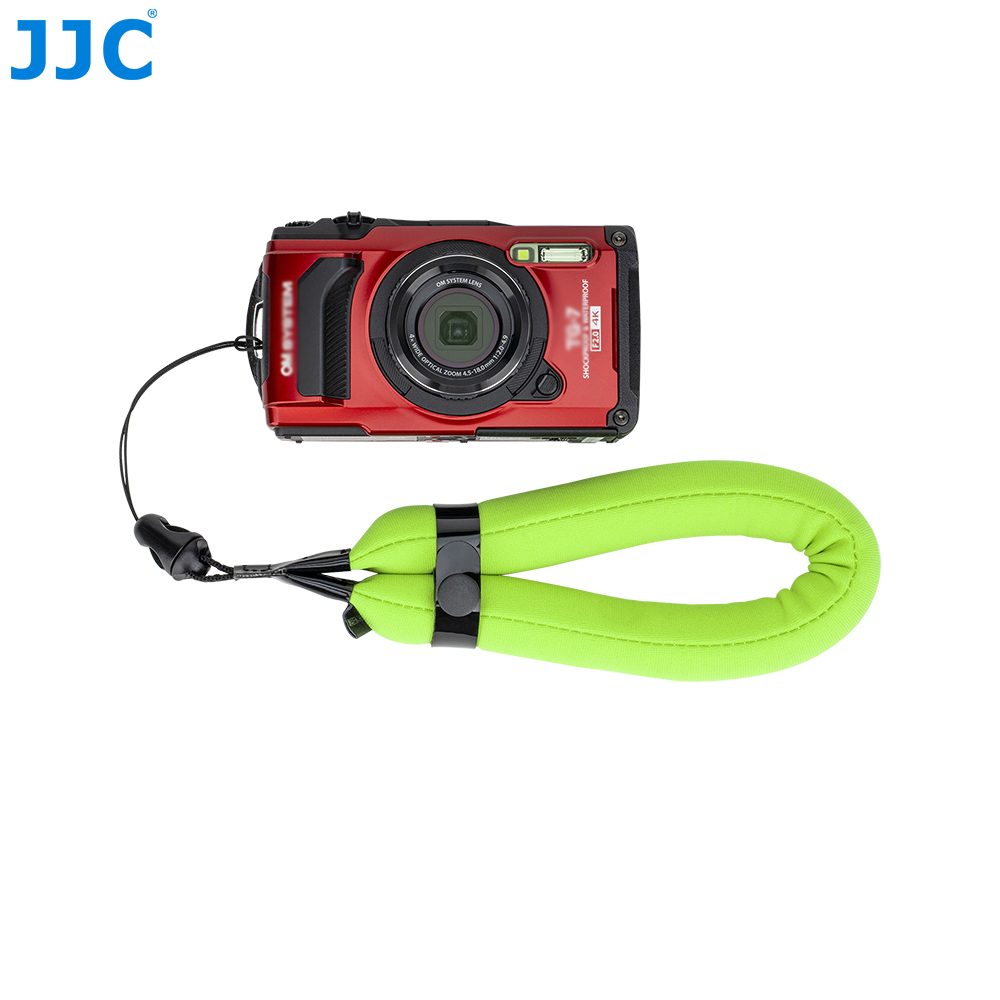 JJC Green Floating Wrist Strap for waterproof digital cameras GoPro 13 12 11 DJI Osmo 360 Nano Action Insta360 Ace Pro Series Olympus TG-7 - Image 10