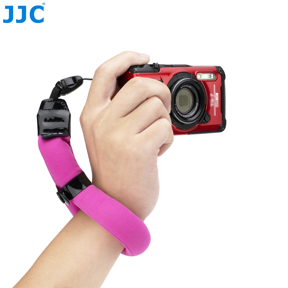 JJC Hot Pink Floating Wrist Strap for waterproof digital cameras GoPro 13 12 11 DJI Osmo 360 Nano Action Insta360 Ace Pro Series Olympus TG-7 - Image 14
