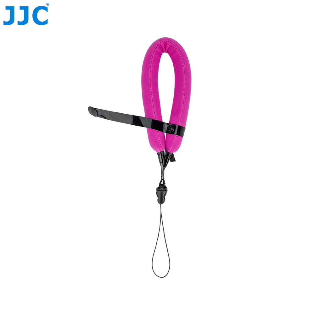JJC Hot Pink Floating Wrist Strap for waterproof digital cameras GoPro 13 12 11 DJI Osmo 360 Nano Action Insta360 Ace Pro Series Olympus TG-7 - Image 3