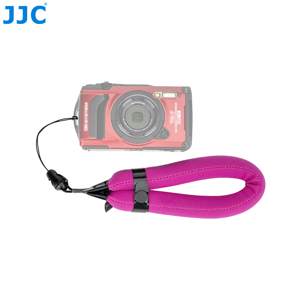JJC Hot Pink Floating Wrist Strap for waterproof digital cameras GoPro 13 12 11 DJI Osmo 360 Nano Action Insta360 Ace Pro Series Olympus TG-7 - Image 10