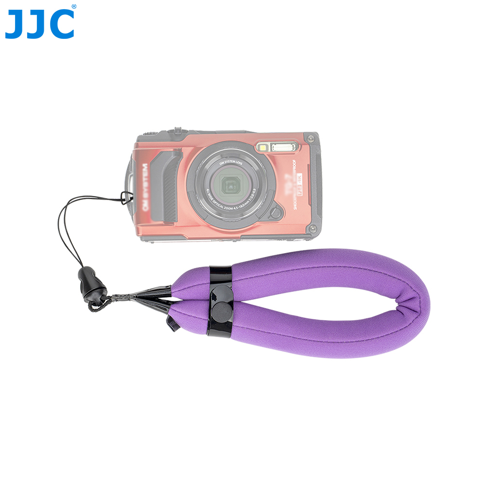 JJC Purple Floating Wrist Strap for waterproof digital cameras GoPro 13 12 11 DJI Osmo 360 Nano Action Insta360 Ace Pro Series Olympus TG-7 - Image 11