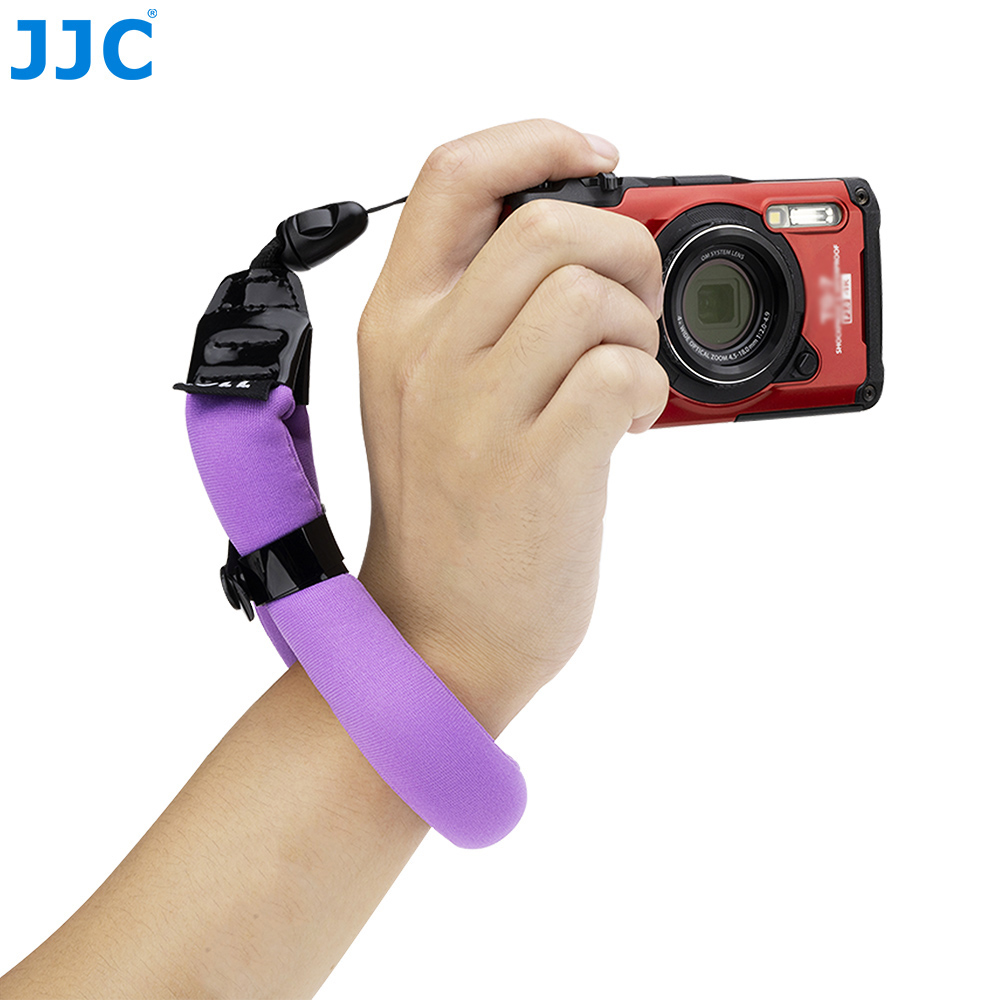 JJC Purple Floating Wrist Strap for waterproof digital cameras GoPro 13 12 11 DJI Osmo 360 Nano Action Insta360 Ace Pro Series Olympus TG-7 - Image 14