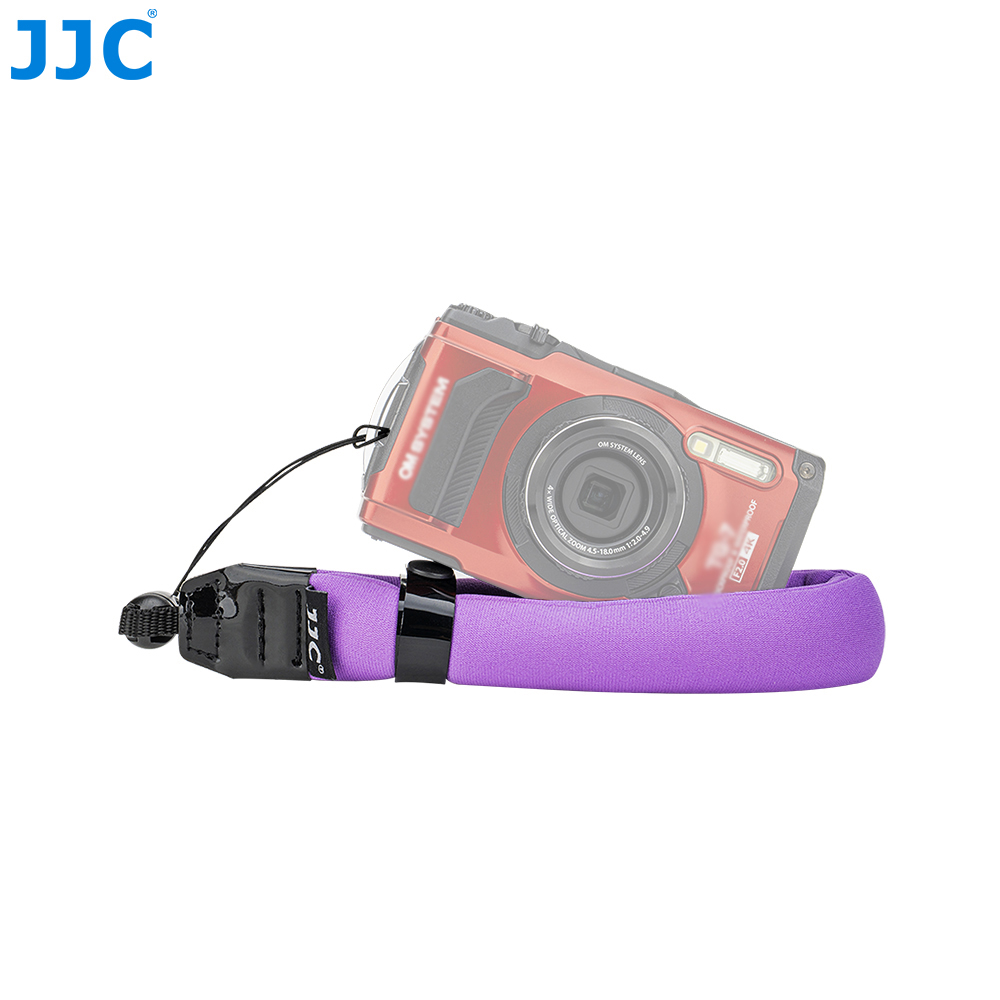 JJC Purple Floating Wrist Strap for waterproof digital cameras GoPro 13 12 11 DJI Osmo 360 Nano Action Insta360 Ace Pro Series Olympus TG-7 - Image 9