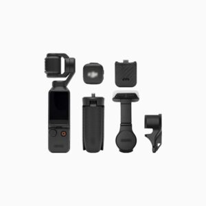 Anti-Scratch Protective Skin Film Enhanced Grip for Pocket 4 Matrix Black