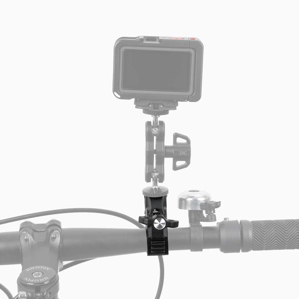 JJC Multi-Function Power Clamp Two 1/4"-20 & One 3/8"-16 Threaded Holes Mount On Hole Pipe Within 12–60 mm Thickness Range for Conference Video Recording Live Streaming Various Other Shooting Scenarios Camera Accessories - Image 2