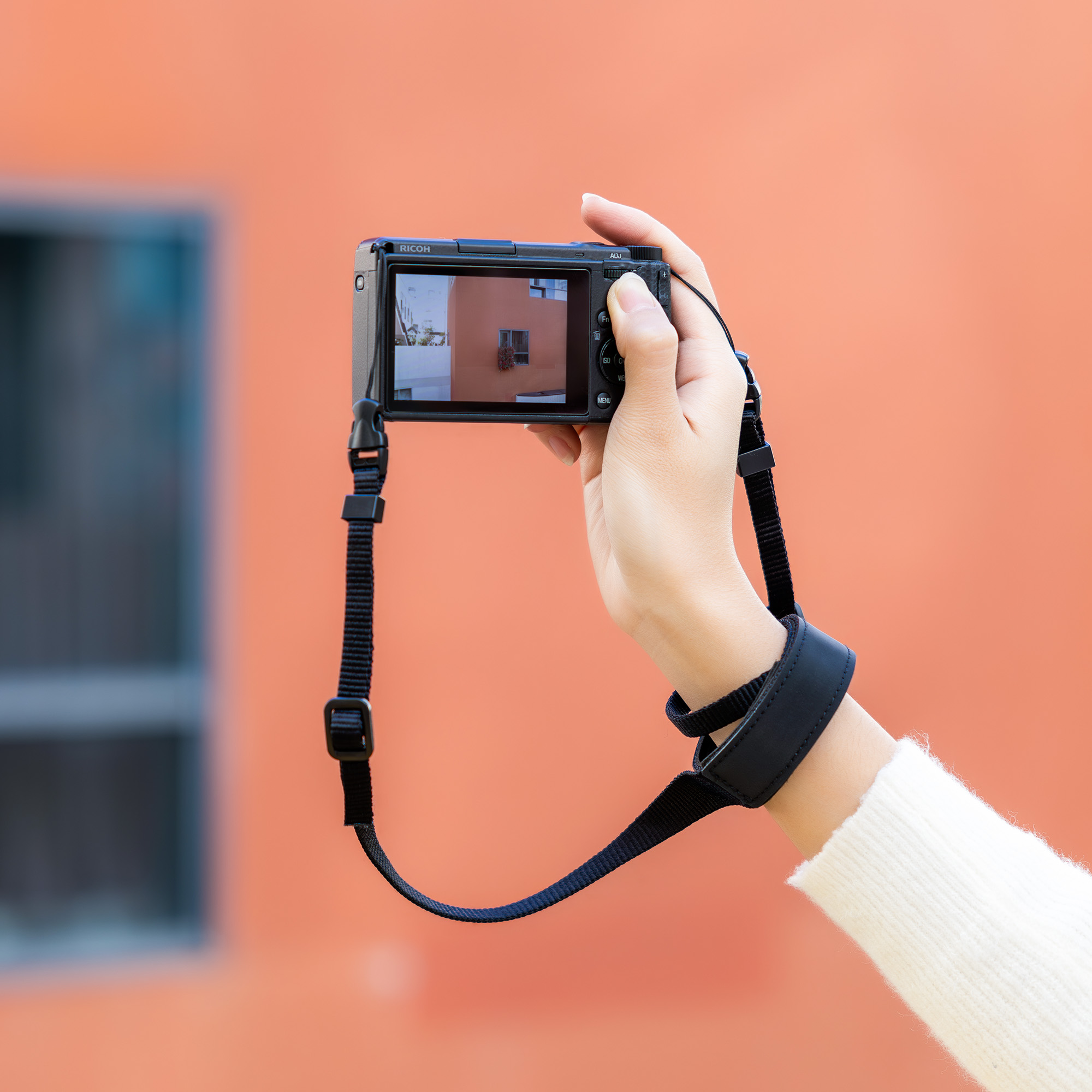JJC Neck Strap for Compact Camera Rioch GR IV GRIV GR4 Leica D-Lux Sony ZV-1 RX100 Canon G7X Leather Shoulder Pad Adjustable Lengths with NIFCO Quick-Release Buckle - Image 10