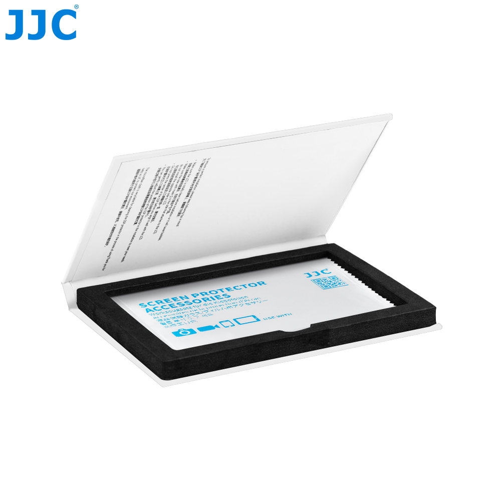 JJC 1 Pack Screen Protecter for Osmo Nano Xtra Atto 0.01" Ultra-Thin 9H Optical Glass 2.5D Round Edge Water Oil Resistant Block UV Ray - Image 3