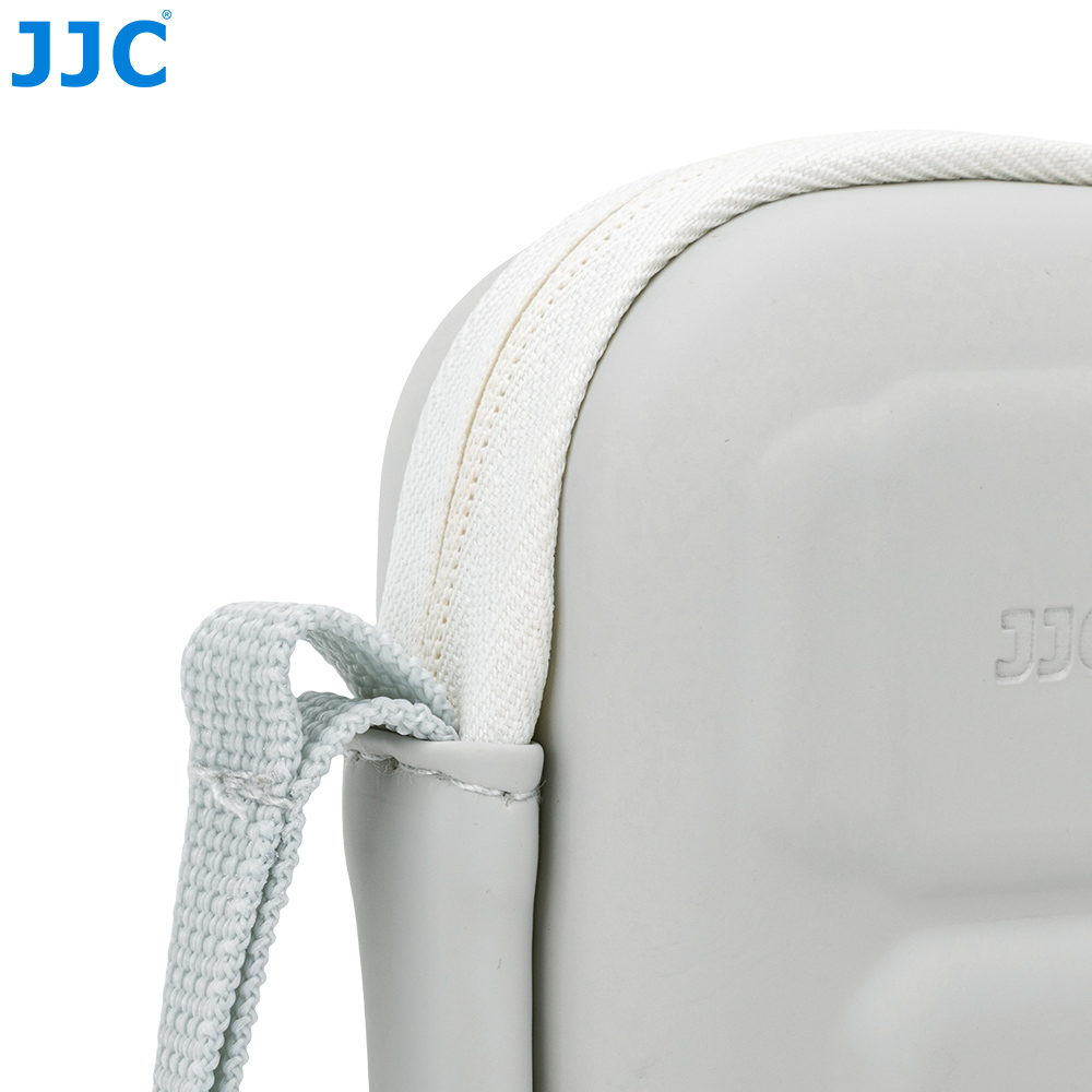 JJC Semi-Open Hard Shell Case for Osmo Pocket 4 Pocket 3 Xtra Muse Velvet Lining Lightweight EVA Dust Splash Proof Scratch-resistant Can Mount on Tripod Gray - Image 5