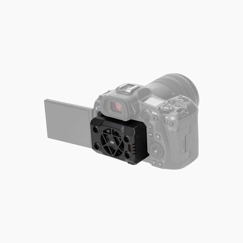 JJC Camera Semiconductor Cooler for Camera with Flip-out LCD Screen Prevent Overheating Powered by Type-C Charging 3 Stage Adjustment for Summer High-Temperature Environment Long-Term Vloging Video Recording - Image 2