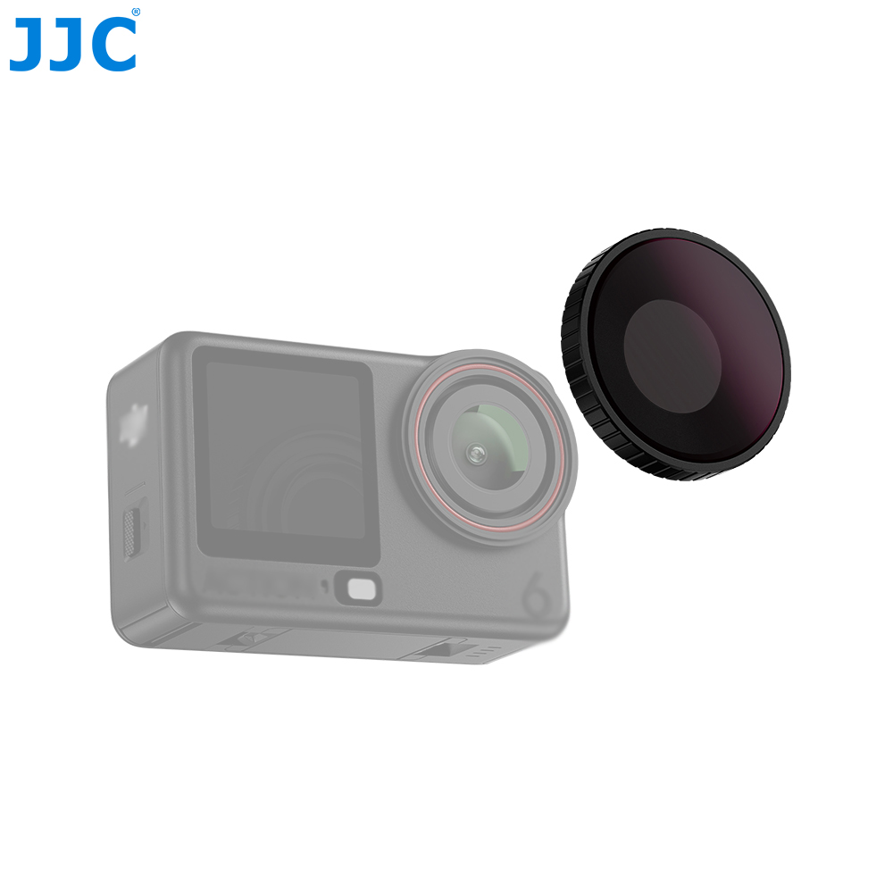 JJC ND16 Filter for DJI Action 6 & Xtra Edge Multi Layers Coating Optical Glass Reduce Light Long Exposure Anti-Dust Fingerprints Scratch with Filter Case Microfiber Cleaning Cloth - Image 9