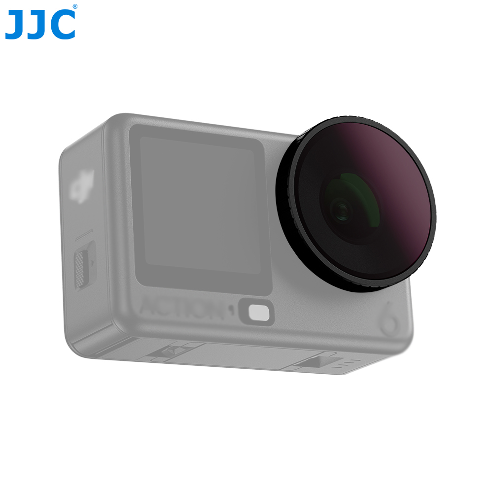 JJC ND16 Filter for DJI Action 6 & Xtra Edge Multi Layers Coating Optical Glass Reduce Light Long Exposure Anti-Dust Fingerprints Scratch with Filter Case Microfiber Cleaning Cloth - Image 8