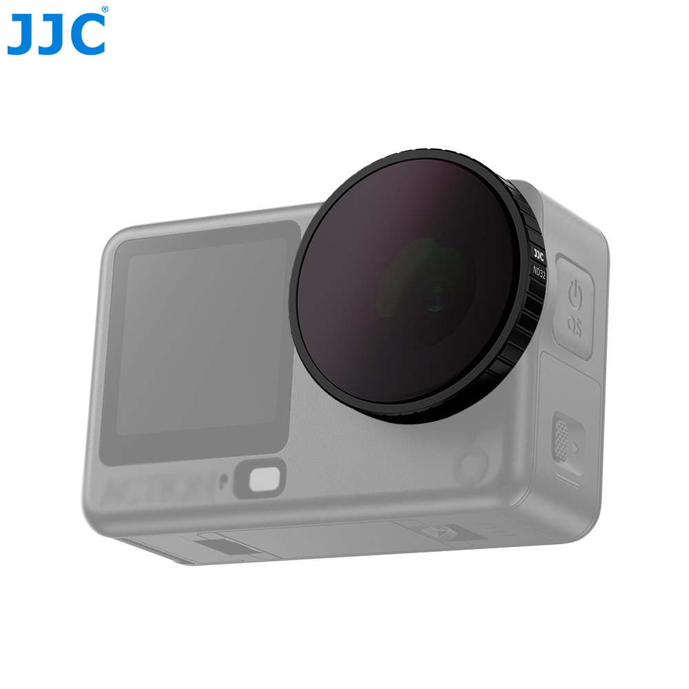 JJC ND32 Filter for DJI Action 6 & Xtra Edge Multi Layers Coating Optical Glass Reduce Light Long Exposure Anti-Dust Fingerprints Scratch with Filter Case Microfiber Cleaning Cloth - Image 8