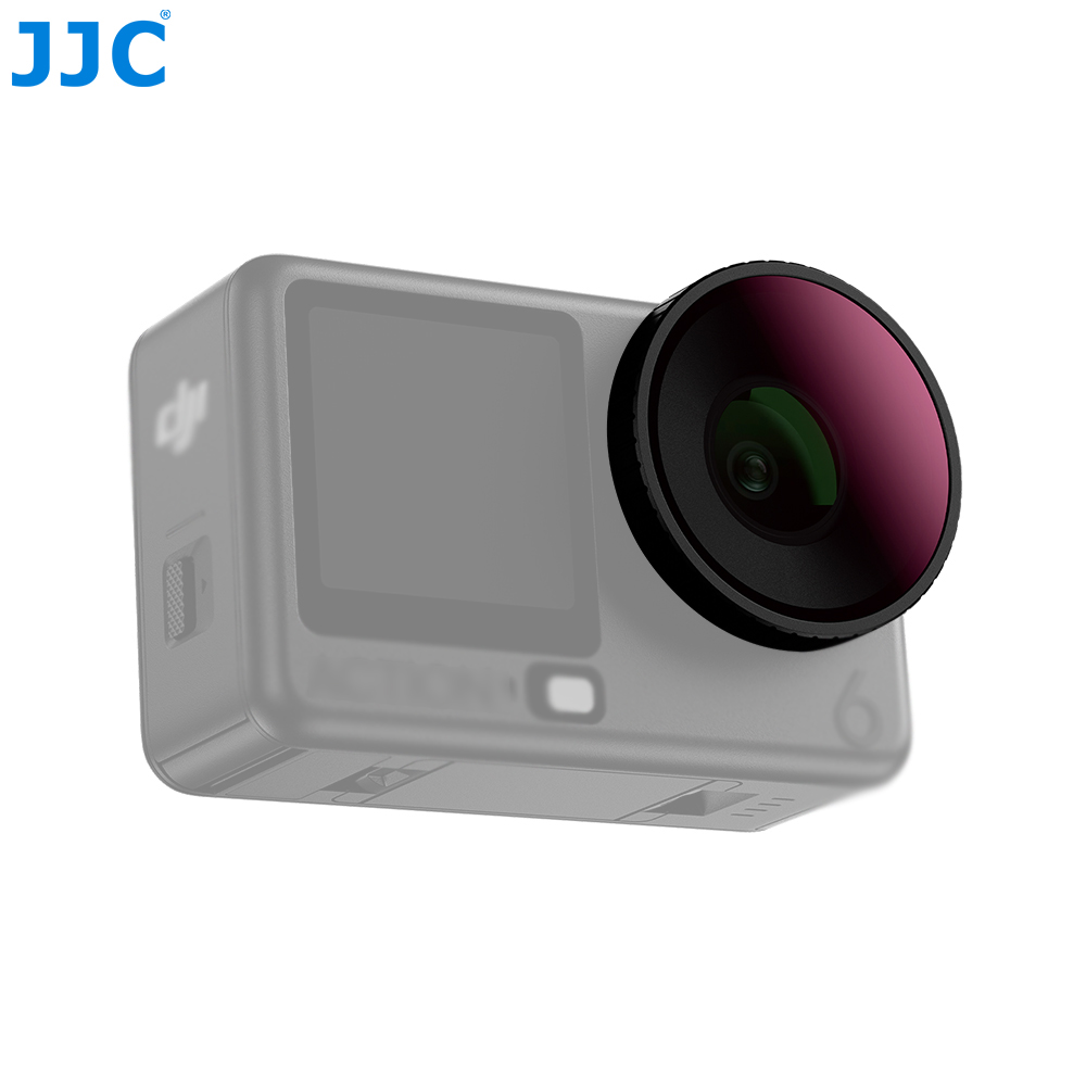 JJC ND8 Filter for DJI Action 6 & Xtra Edge Multi Layers Coating Optical Glass Reduce Light Long Exposure Anti-Dust Fingerprints Scratch with Filter Case Microfiber Cleaning Cloth - Image 8