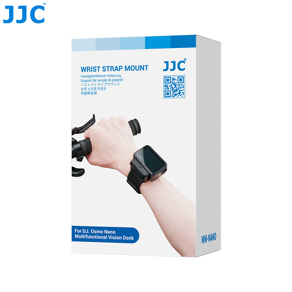 JJC Magnetic Quick-Release Base Wrist Strap for Osmo Nano Xtra Atto Multifunctional Vision Dock Adjustable Velcro Hands Free - Image 10