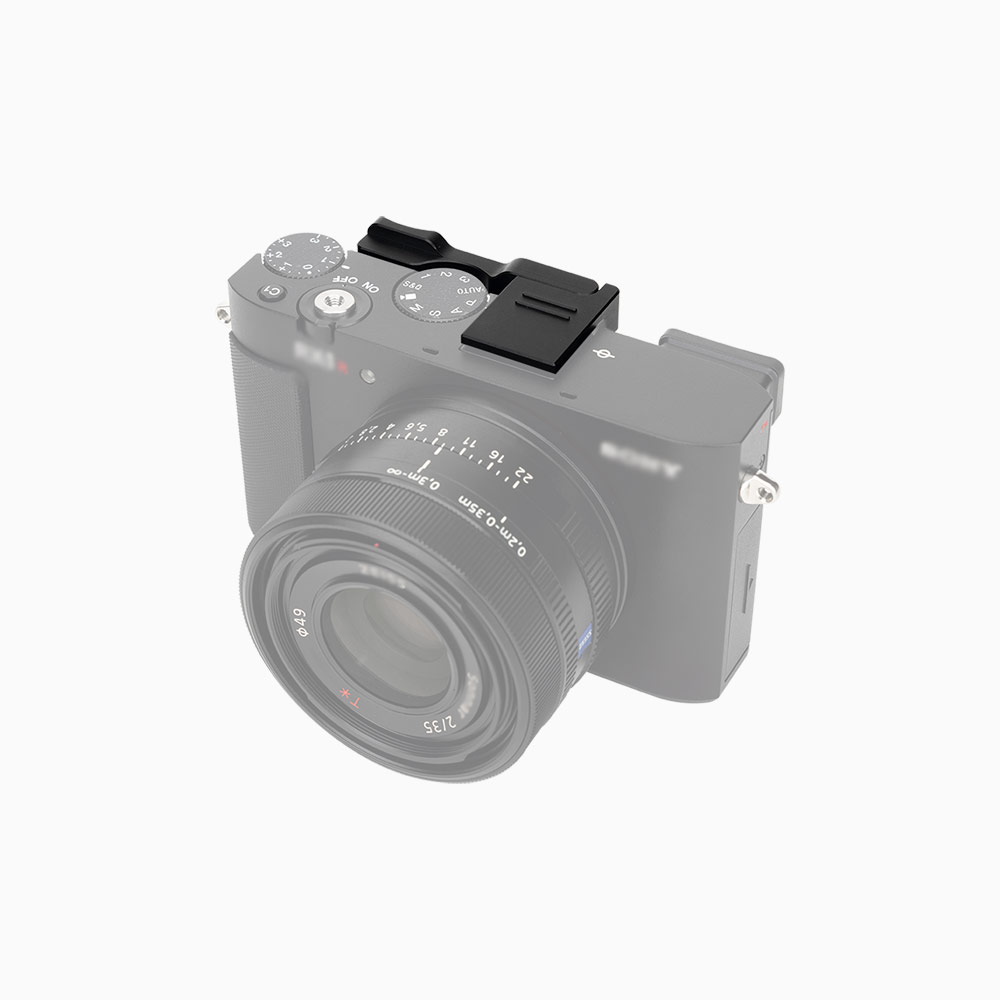 JJC Thumbs Up Grip for Sony RX1RIII RX1RM3 RX1R III with Aluminum Body Silicone pads Hot Shoe Protection Improve Graspability Not Interfere Dials Buttons - Image 2