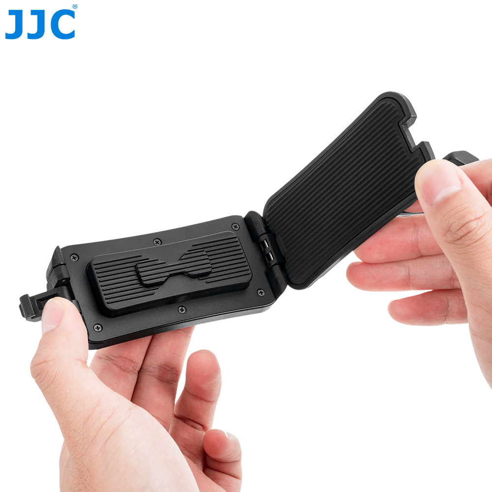JJC Backpack Strap Clip with 3 Prong Mount for Gopro Hero 13 12 11 Action Camera Silicone air Cushion Dual Stage Locking Multi-Angle Adjustable Ball Head Hiking Climbing POV Filming - Image 7