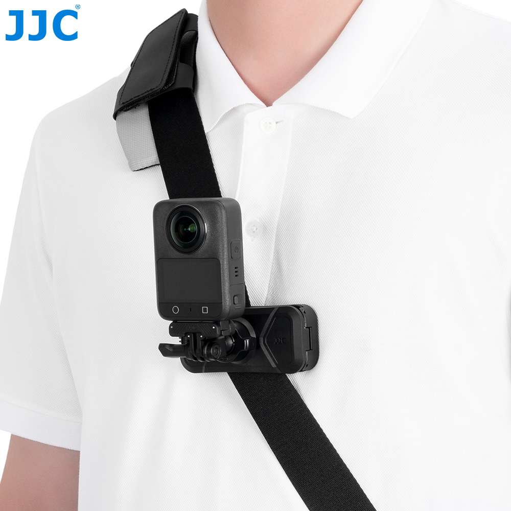 JJC Backpack Strap Clip with 3 Prong Mount for Gopro Hero 13 12 11 Action Camera Silicone air Cushion Dual Stage Locking Multi-Angle Adjustable Ball Head Hiking Climbing POV Filming - Image 9