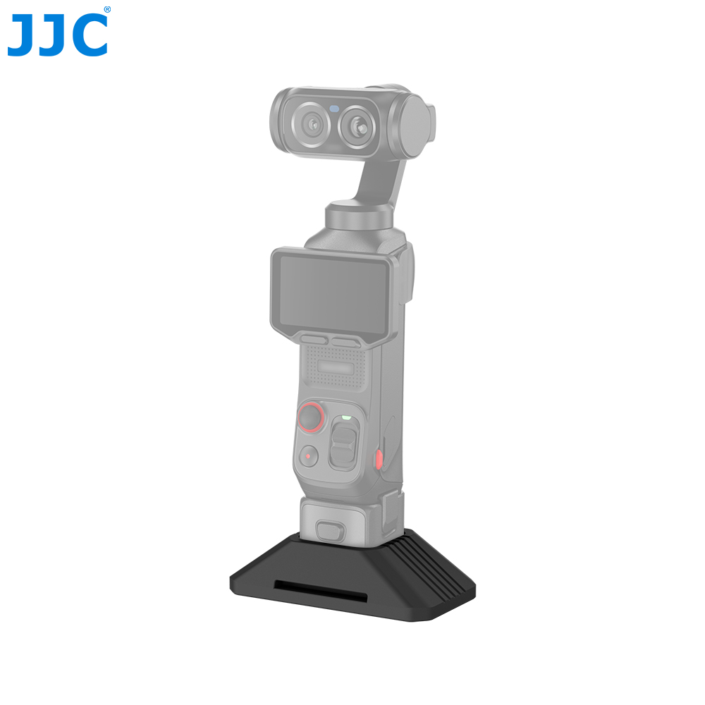 JJC Silicone Non-Slip Desktop Mount for Insta360 Luna Ultra with Large Adhesive Base Video Recording Stand Prevent Fall Mount on Dashboard with Charging Port Cutout - Image 7