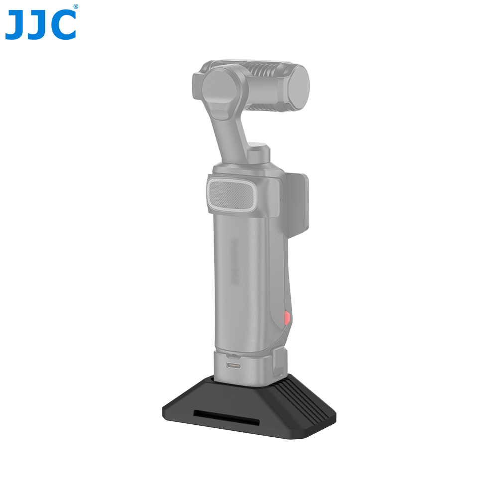 JJC Silicone Non-Slip Desktop Mount for Insta360 Luna Ultra with Large Adhesive Base Video Recording Stand Prevent Fall Mount on Dashboard with Charging Port Cutout - Image 6