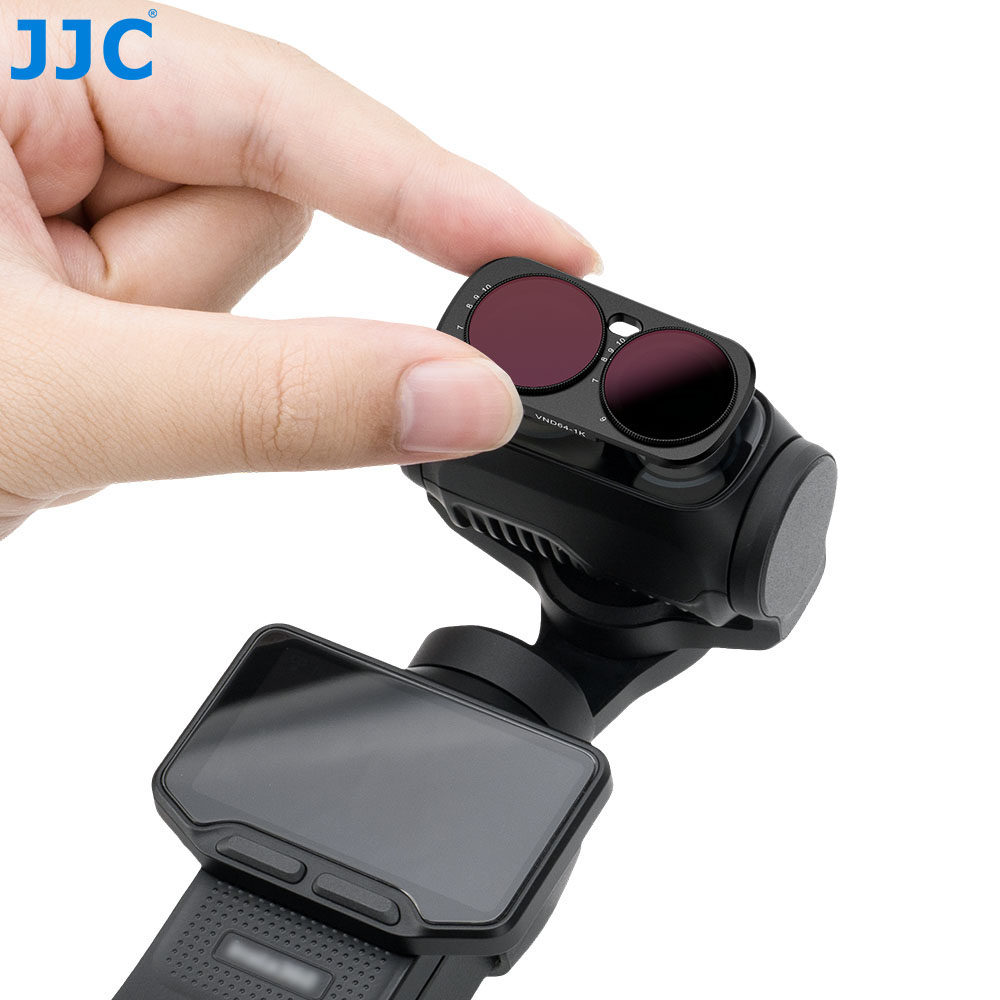 JJC Variable ND64-1000 Filter for Insta360 Luna Ultra Magnetic Multi Layers Scratch Fingerprint Resistant Reduces Fixed Light Enter Long Exposure with Cleaning Cloth Storage Case Screen Protector - Image 9