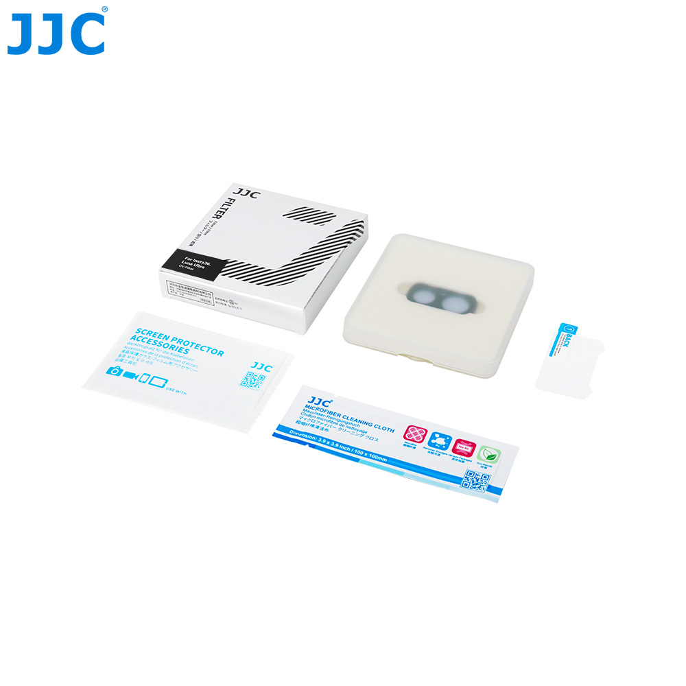 JJC UV Filter for Insta360 Luna Ultra Magnetic Multi Layers Scratch Fingerprint Resistant Reduce UV Rays Enhance Clarity Contrast with Cleaning Cloth Storage Case Screen Protector - Image 10