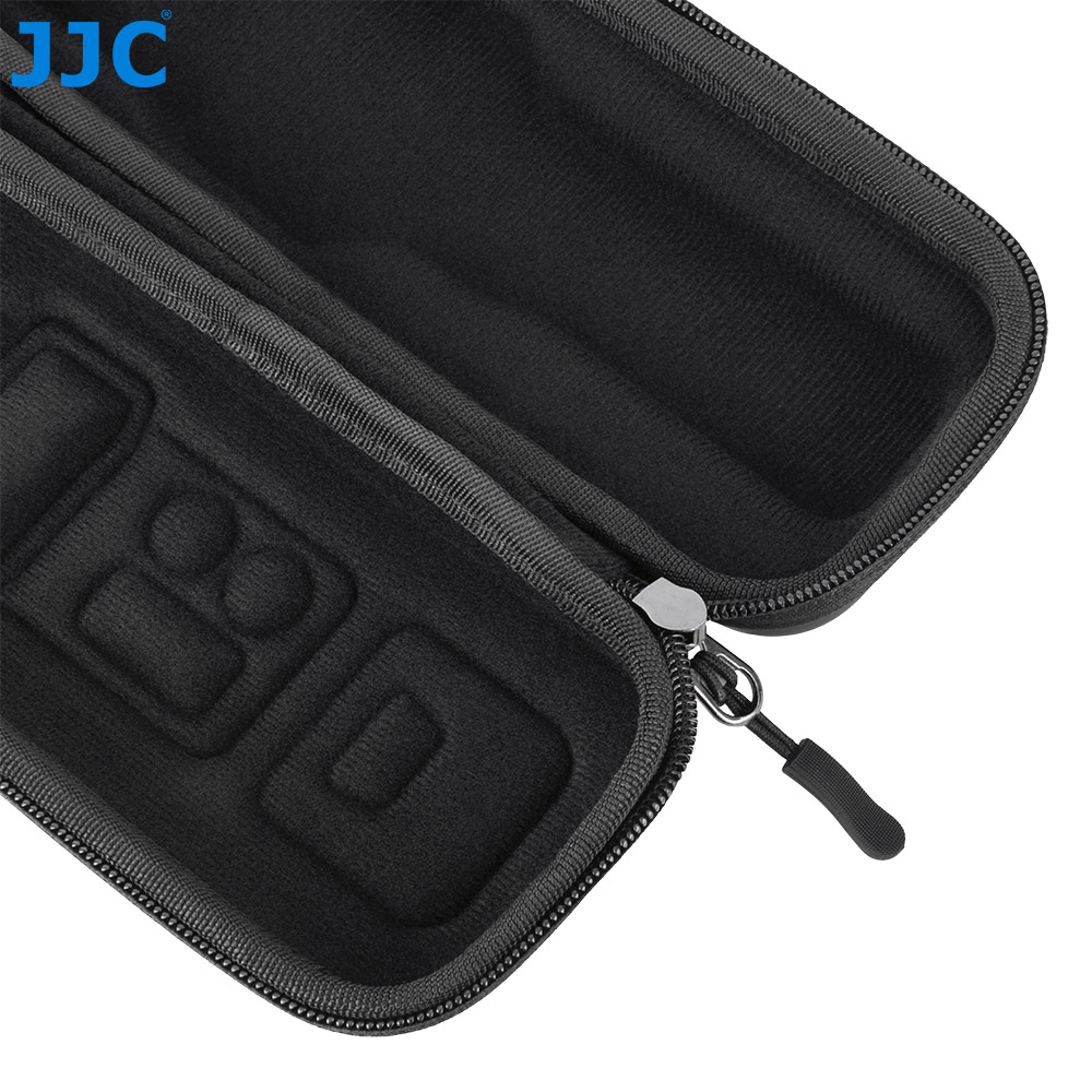 JJC Compact Hard Shell Full-Coverage Protection Case for Insta360 Luna Ultra with Handle Impact-Resistant 3 Layer Protective Structure with Lanyard Hole Detachable Wrist Strap Auick-Release Buckle Black - Image 7