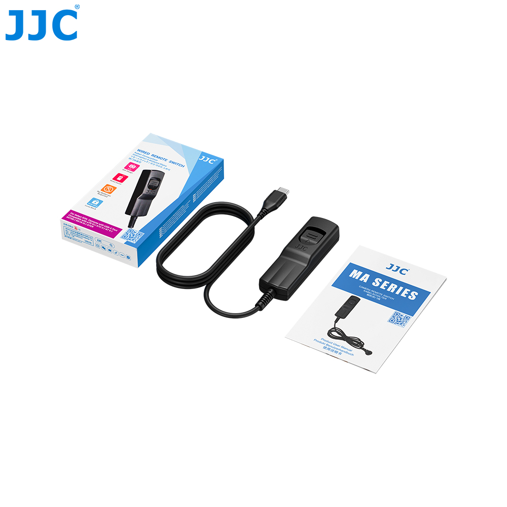 JJC Wired Camera Remote Switch for Sony A7RVI A7R VI A7RM6 A7R6 A7 V A7M5 A7C II A6700 ZV-E10II with USB-C Port Two-Stage Shutter Long Exposures Prevent Camera Shake - Image 10