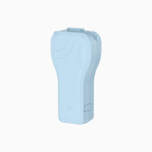 JJC Protective Case for Osmo Pocket 4P Gimbal Full Wrap High-Resilience Silicone Padding Spring Clip with 3 filter 2 TF card Slots Lanyard Hole Blue