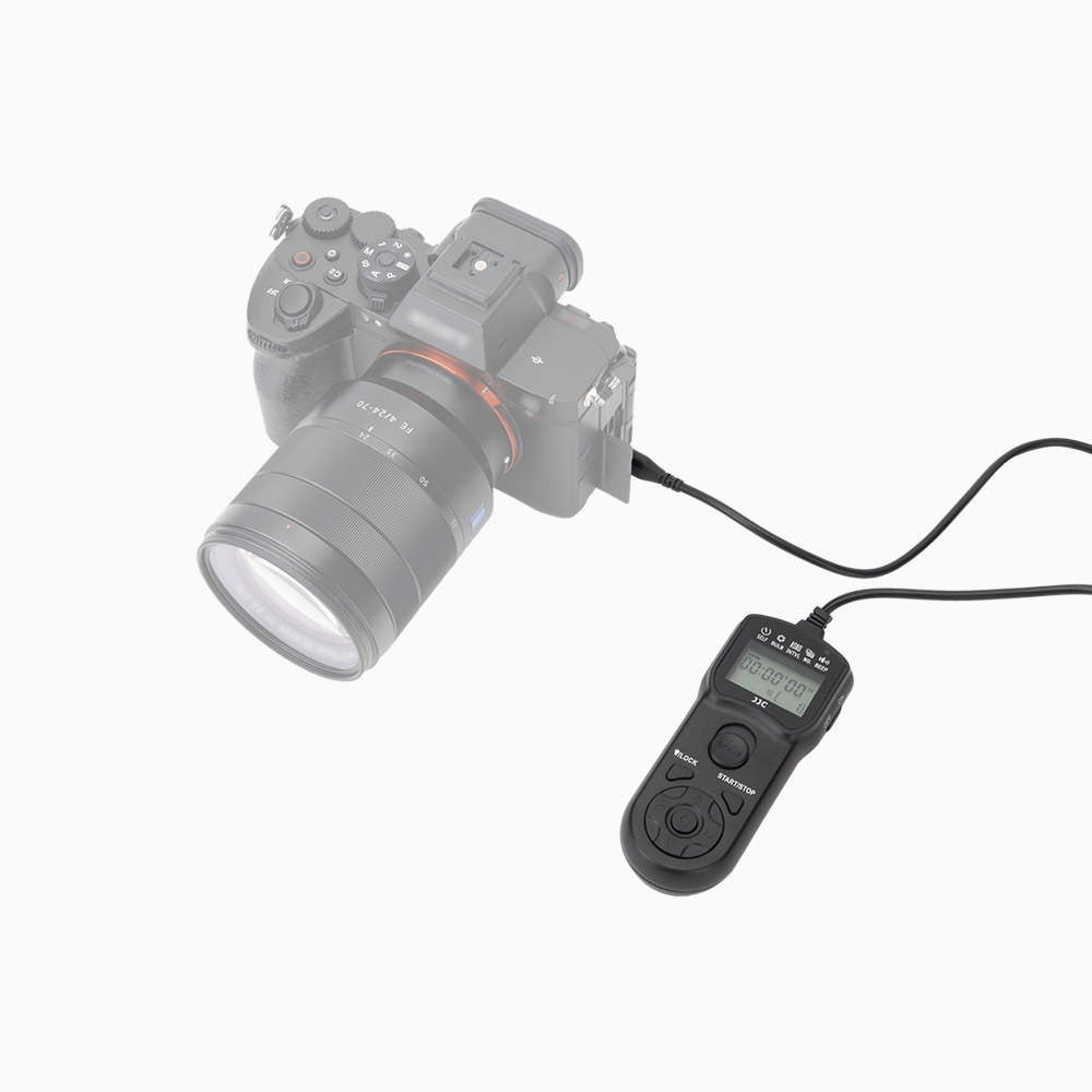 JJC Multi-functional Timer Remote Control for Sony A7R VI A7RM6 A7R6 A7C II A7V A7 V A7M5 A6700 RX1R III with Type-C Port for Flower Blooming Sunset Moonrise Photo Video Photography Prevent Camera Shaking - Image 2