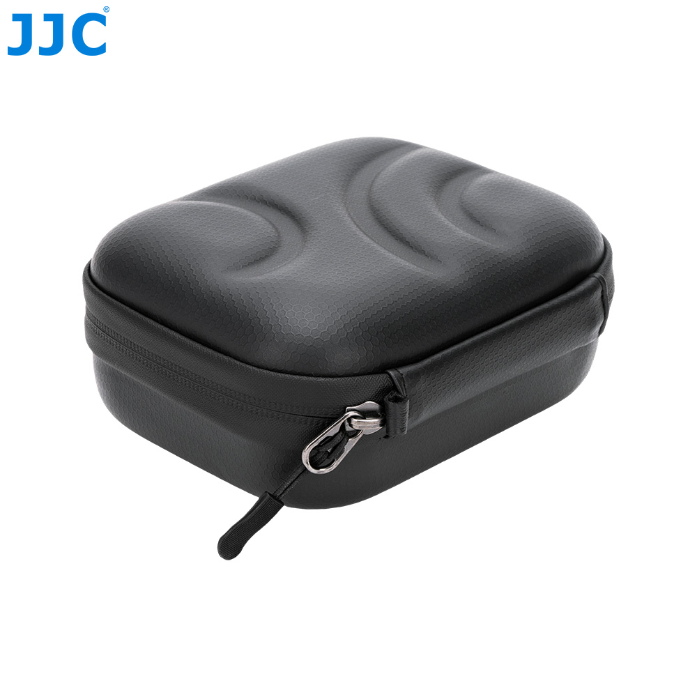 JJC Universal Compact Hard Shell Protective Case for Xtra Edge Atto DJI Action 6 5 Pro 4 Insta360 Ace Pro 2 GoPro Hero 13 12 11 etc. Action Camera Multiple Storage Layers Splash Proof with Battery Memory Card Accessory Slots Carabiner Wrist Strap - Image 3