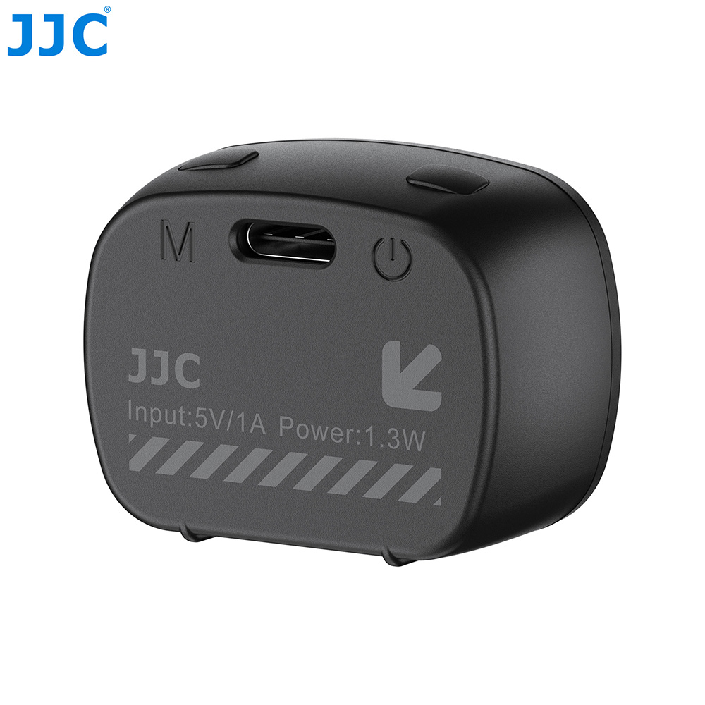 JJC Dual Mini LED Fill Light Set for Insta360 Luna Ultra with Magnetic Windproof Mount Built-in Battery Type-C Port 3 Steps Temperature & Brightness Multi-Angle Adjustable Won't affect Gimbal for Night Vlogging Auxiliary Lighting Comes with Mic Windshield - Image 6
