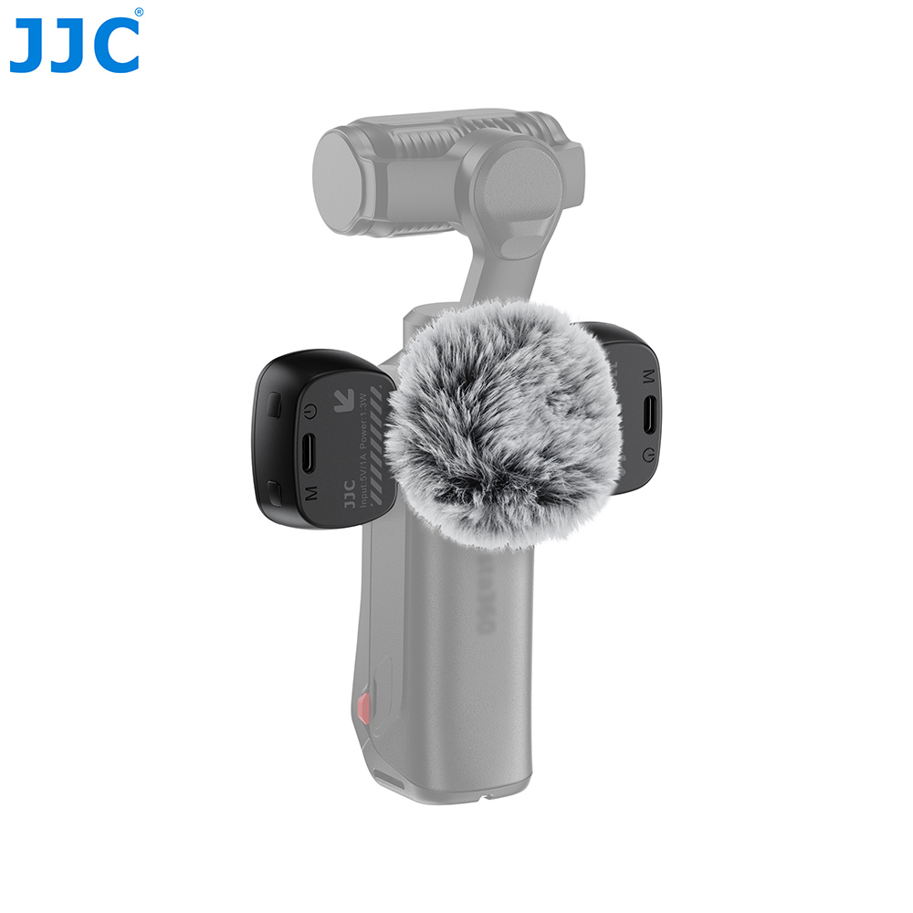 JJC Dual Mini LED Fill Light Set for Insta360 Luna Ultra with Magnetic Windproof Mount Built-in Battery Type-C Port 3 Steps Temperature & Brightness Multi-Angle Adjustable Won't affect Gimbal for Night Vlogging Auxiliary Lighting Comes with Mic Windshield - Image 8