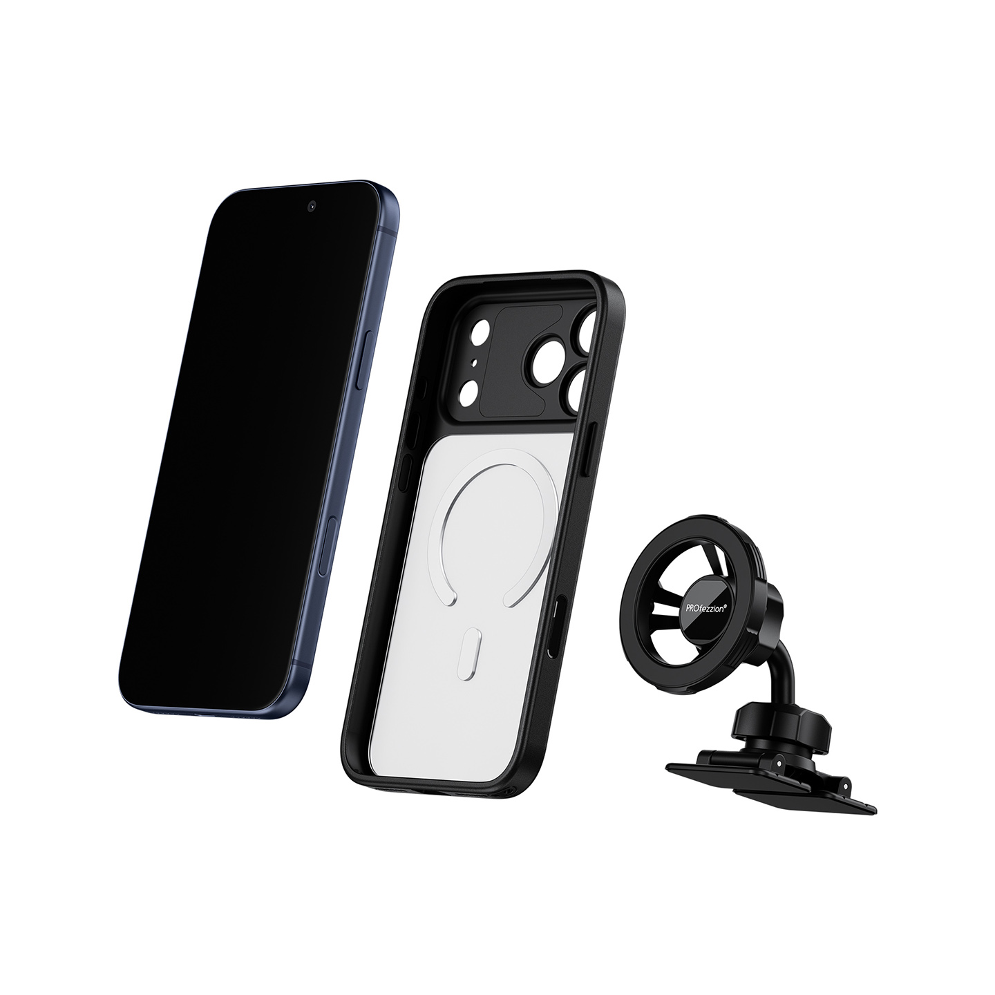 JJC Magnetic Detachable 58mm Filter Adapter Phone Case for iPhone 17 Pro Max Lightweight TPU+PC Construction N52 Magsafe Shock Proof Lens Wrapped Precision Hole with Lanyard Hole - Image 8