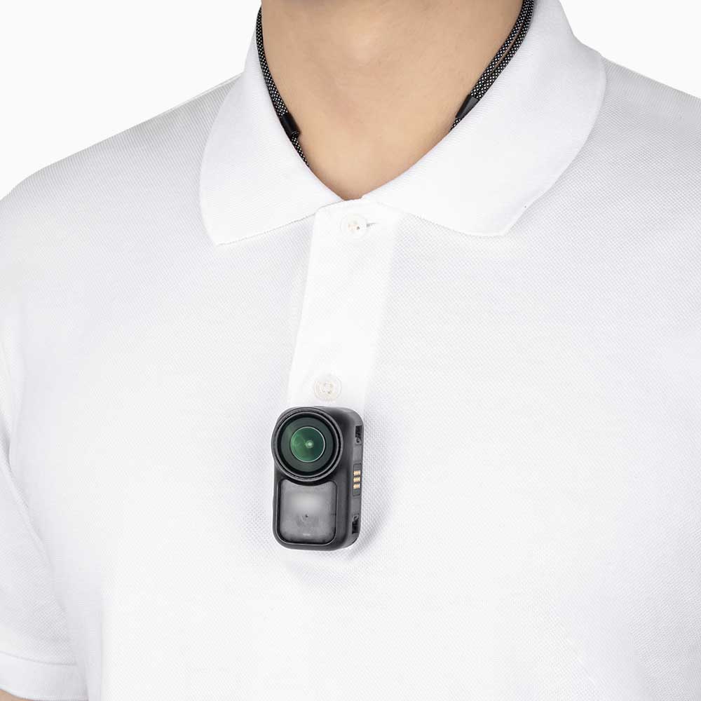 JJC Magnetic Nekc Lanyard Mount for Osmo Nano Xtra Atto Insta360 GO 3 with Skin-Friendly Silicone Air Cushion Adjustable Cord Anti-Shake Chest Strap Hands-Free POV Shooting - Image 2