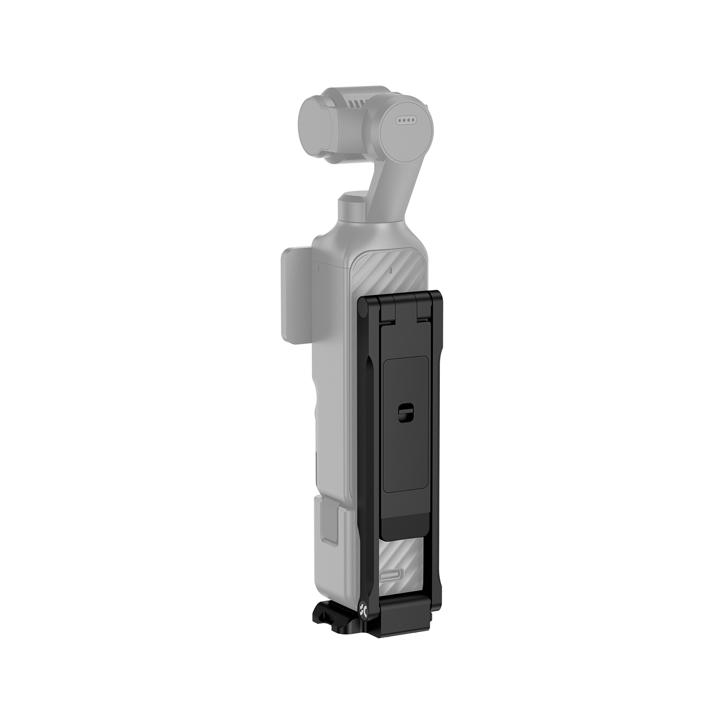 JJC Multifunctional Mini 1/4"-20 Screw Mantis-Fold Tripod for Osmo Pocket 4P 4 3, Xtra Muse with 1/4"-20 Threaded Handle, Portable Aluminum, Non-Slip Silicone Pad, Magnetic Back Plate with Hidden Hook, Arca-Type Base, Quick-Release Adapter for Multi-Scene Recording - Image 7