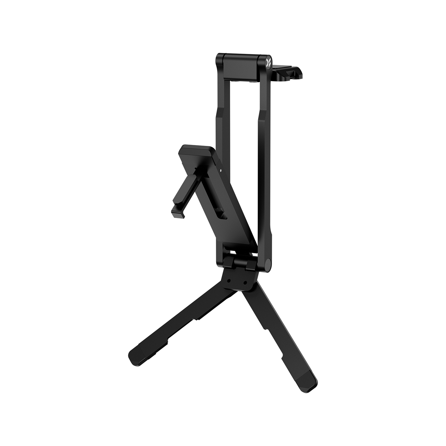 JJC Multifunctional Mini 1/4"-20 Screw Mantis-Fold Tripod for Osmo Pocket 4P 4 3, Xtra Muse with 1/4"-20 Threaded Handle, Portable Aluminum, Non-Slip Silicone Pad, Magnetic Back Plate with Hidden Hook, Arca-Type Base, Quick-Release Adapter for Multi-Scene Recording - Image 6