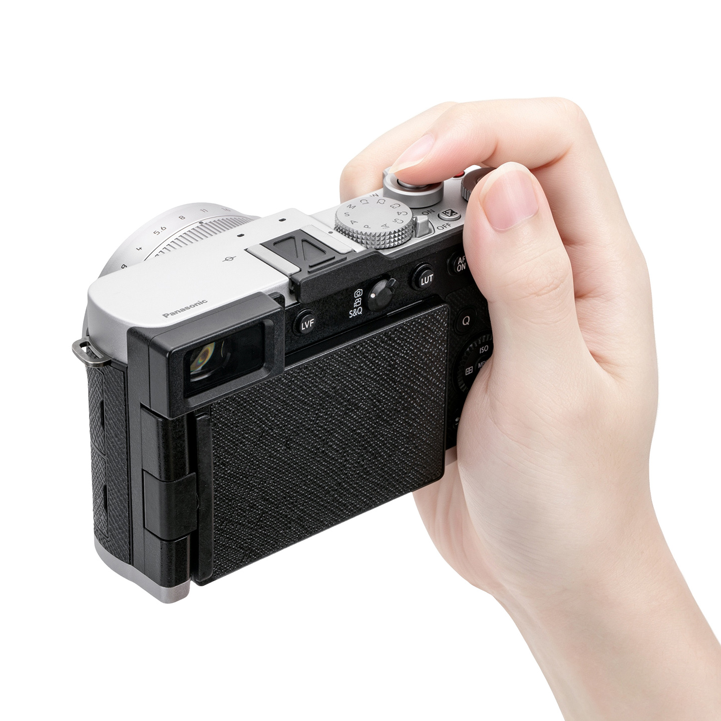JJC Thumbs Up Grip for Panasonic Lumix L10 with Lightweight Aluminum Non-Slip Silicone Padding Anti-Scratch Hot Shoe Protection Black - Image 10
