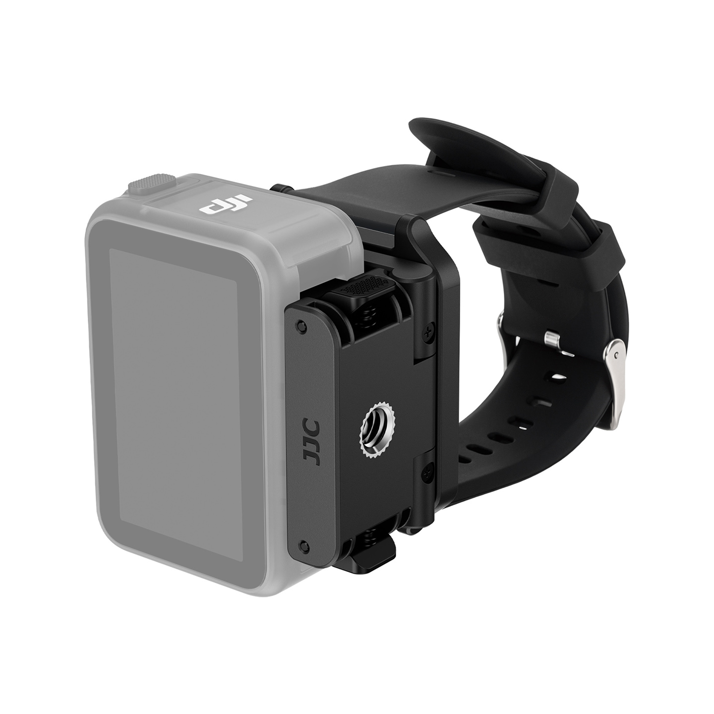 JJC Upgraded Wrist Strap Mount for Vision Dock of Osmo Nano, Xtra Atto, Hands-Free Screen Monitoring with Multi-Angle Adjustable Magnetic Quick-Release Base, Skin-Friendly Silicone Wristband, Vloging, POV Filming Accessory - Image 5